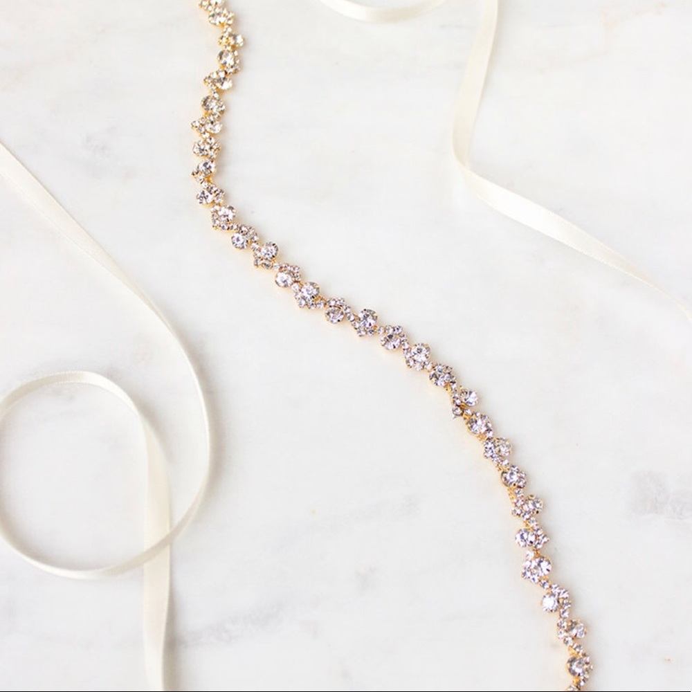 Gold/Diamond Bridal Belt